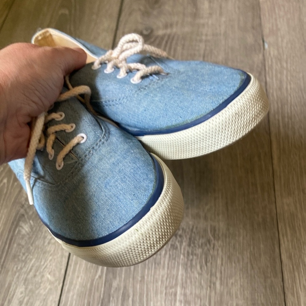 Keds Blue and White Classic Sneakers - Picture 4 of 5